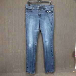 NY&C Womens Size 10 Skinny Jeans Classic Blue Denim